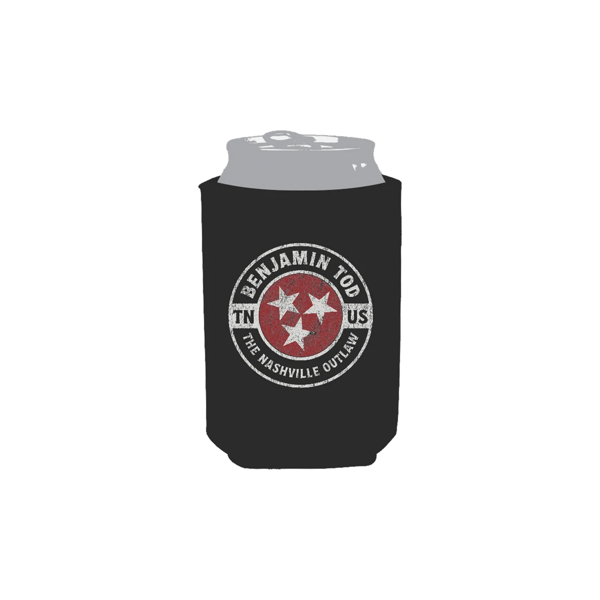 Nashville Outlaw Koozie by Benjamin Tod