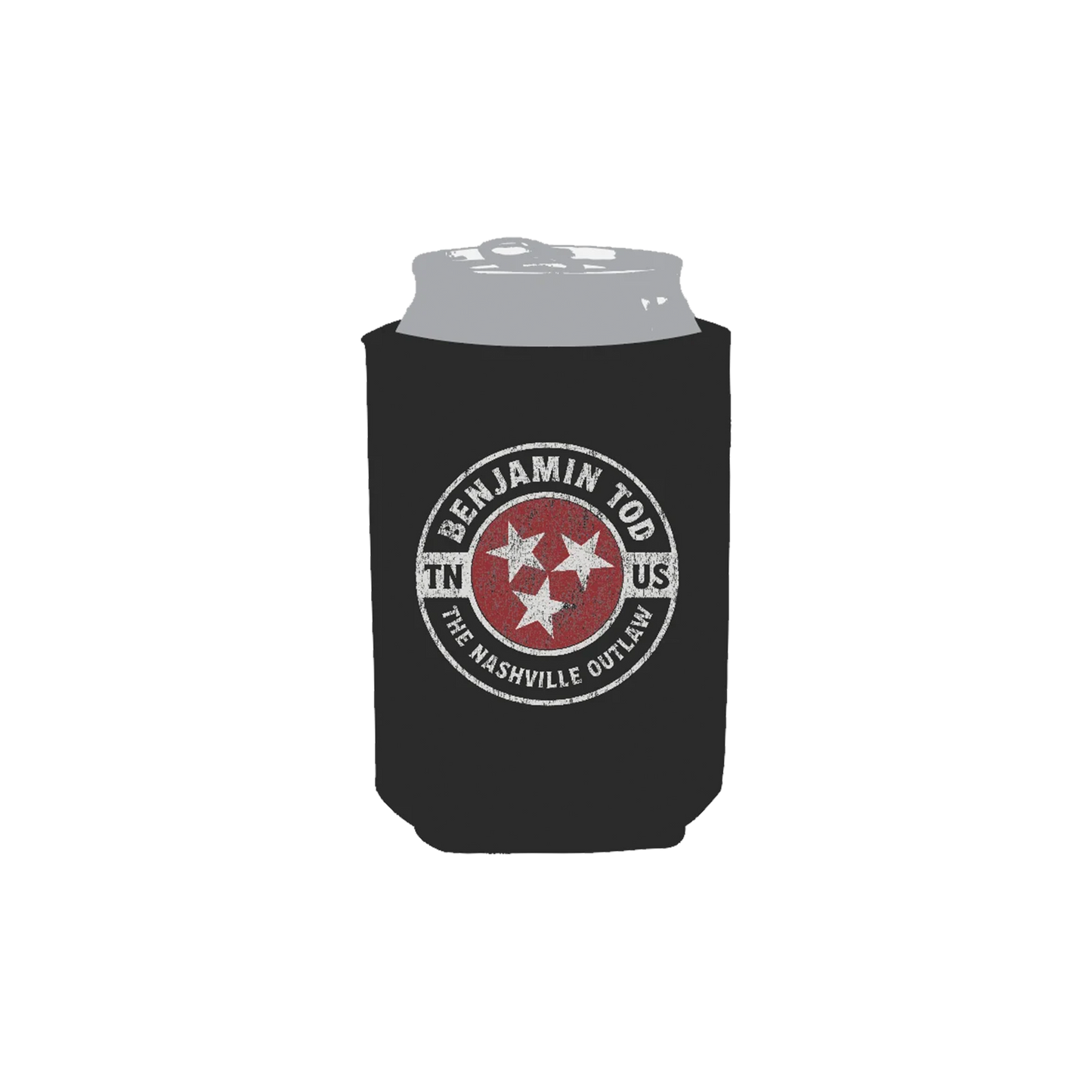 Nashville Outlaw Koozie by Benjamin Tod