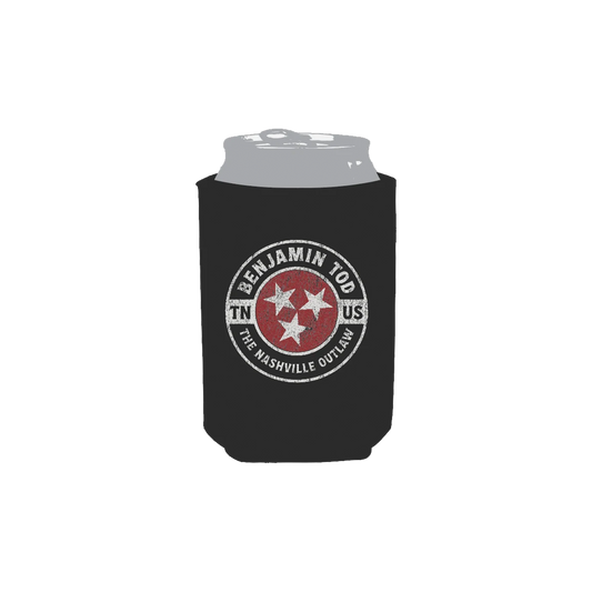 Nashville Outlaw Koozie by Benjamin Tod
