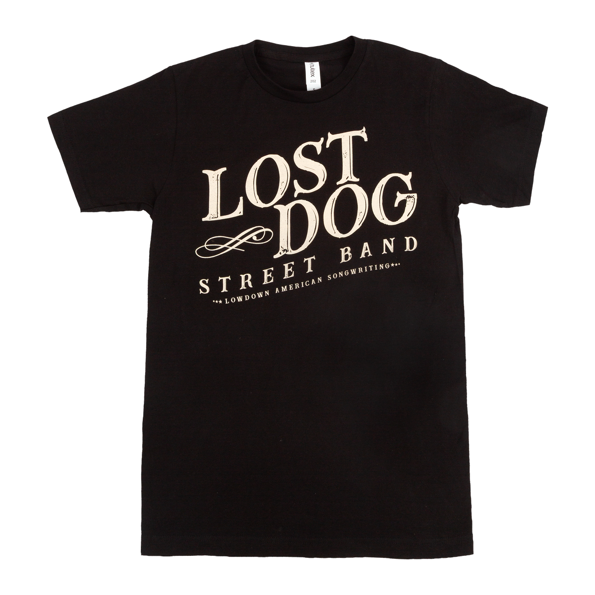 Lost Dog Street Band logo tee