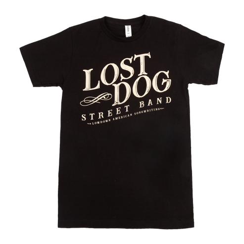 Lost Dog Street Band logo tee