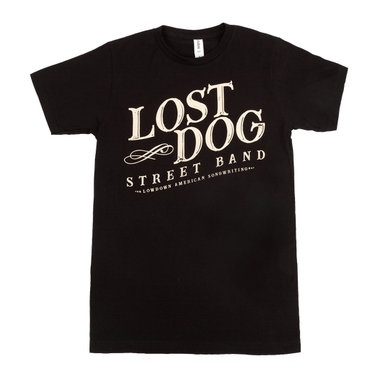 Lost Dog Street Band logo tee